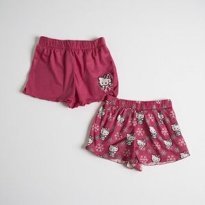 SANRIO HELLO KITTY SLEEP shorts -bundle of two boxers, washed never worn -2 pair